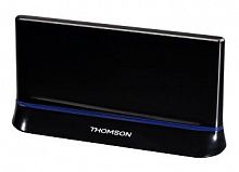 Антенна телевизионная Thomson ANT1403 43дБ активная черный каб.:1.5м