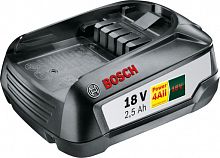Батарея аккумуляторная Bosch PBA W-B 18В 2.5Ач Li-Ion (1600A005B0)