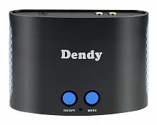 Игровая консоль Dendy черный +контроллер в комплекте: 255 игр