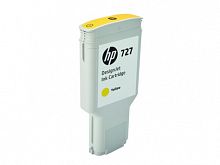 Картридж струйный HP 727 F9J78A желтый (300мл) для HP DJ T1500/T1530/T2530/T920/T930