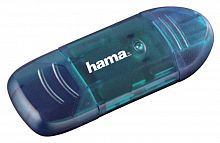 Устройство чтения карт памяти USB2.0 Hama H-114730 синий