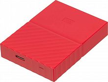 Жесткий диск WD Original USB 3.0 4Tb WDBUAX0040BRD-EEUE My Passport 2.5" красный