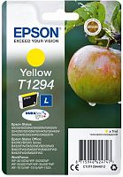 Картридж струйный Epson T1294 C13T12944012 желтый (616стр.) (7мл) для Epson SX420W/BX305F