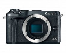 Фотоаппарат Canon EOS M6 черный 24.2Mpix 3" 1080p WiFi LP-E17