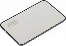 Внешний корпус для HDD/SSD AgeStar 3UB2A8S-6G SATA III пластик/алюминий серебристый 2.5"