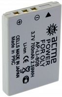 Аккумулятор для компактных камер и видеокамер AcmePower AP-LI-80B
