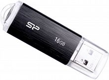 Флеш Диск Silicon Power 16Gb Ultima U02 SP016GBUF2U02V1K USB2.0 черный