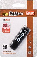 Флеш Диск Dato 32Gb DS2001 DS2001-32G USB2.0 черный