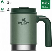 Термокружка Stanley The Big Grip Camp Mug (10-01693-025) 0.47л. зеленый