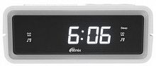 Радиобудильник Ritmix RRC-606 белый LCD подсв:белая часы:цифровые FM