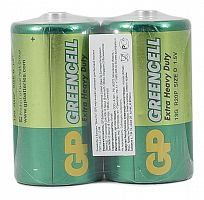 Батарея GP Greencell GP 13G-OS2 D (2шт)