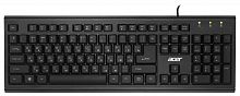 Клавиатура Acer OKW120 черный USB