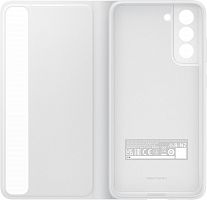 Чехол (флип-кейс) Samsung для Samsung Galaxy S21 FE Smart Clear View Cover белый (EF-ZG990CWEGRU)