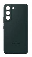 Чехол (клип-кейс) Samsung для Samsung Galaxy S22 Silicone Cover зеленый (EF-PS901TGEGRU)