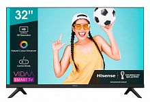 Телевизор LED Hisense 32" 32A4BG Frameless черный HD READY 60Hz DVB-T DVB-T2 DVB-C DVB-S DVB-S2 USB WiFi Smart TV (RUS)