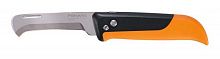 Нож садовый Fiskars K80 черный/оранжевый (1062819)