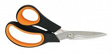 Ножницы для травы Fiskars SP240 черный/оранжевый (1063327)